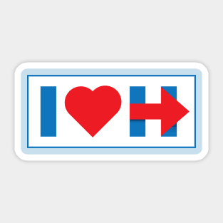 I Heart Hillary Sticker